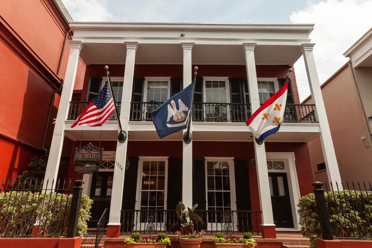Le Richelieu Hotel In The French Quarter New Orleans Bagian luar foto