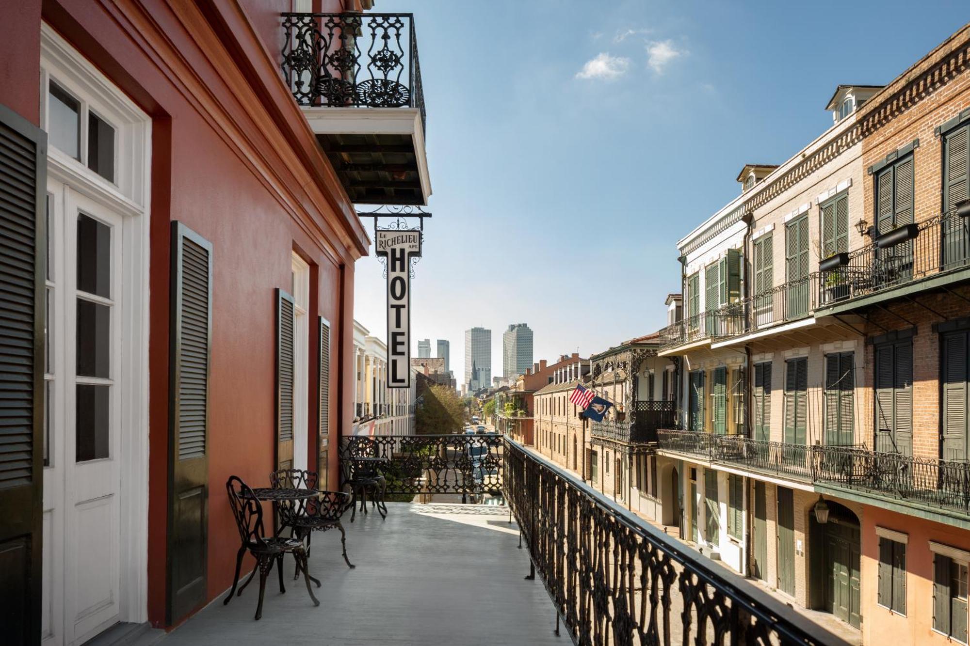Le Richelieu Hotel In The French Quarter New Orleans Bagian luar foto